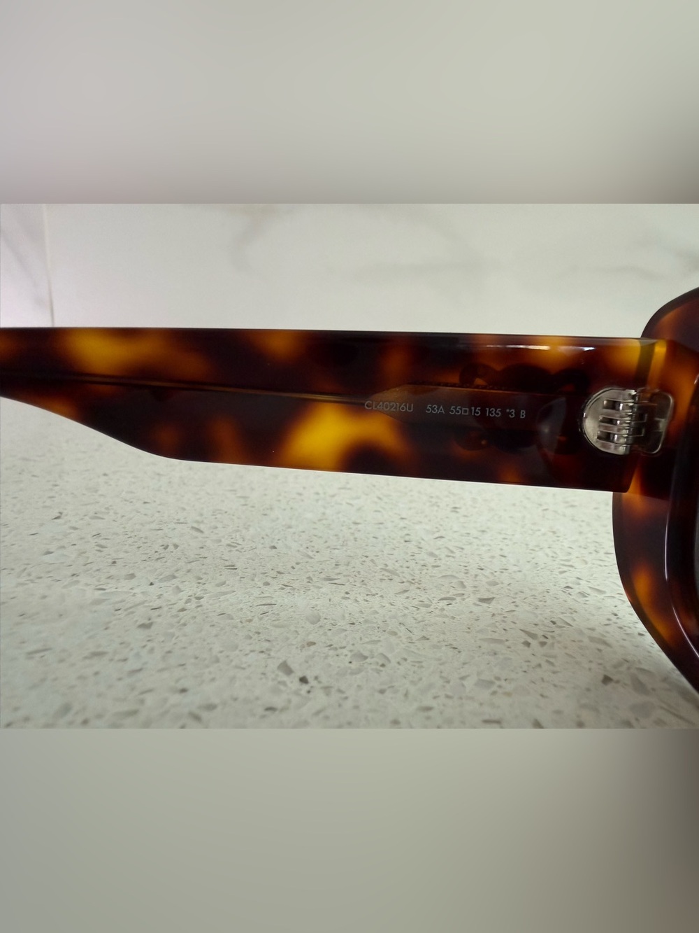 Celine Triomphe Dark Havana Sunglasses - Picture 4 of 7
